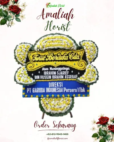 Papan Bunga Duka di Rumah Duka Sinar Kasih Bogor