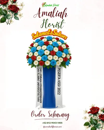 Standing Flower di Rumah Duka Sinar Kasih Bogor
